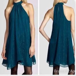 Dark teal fun cocktail dress from Nordstrom